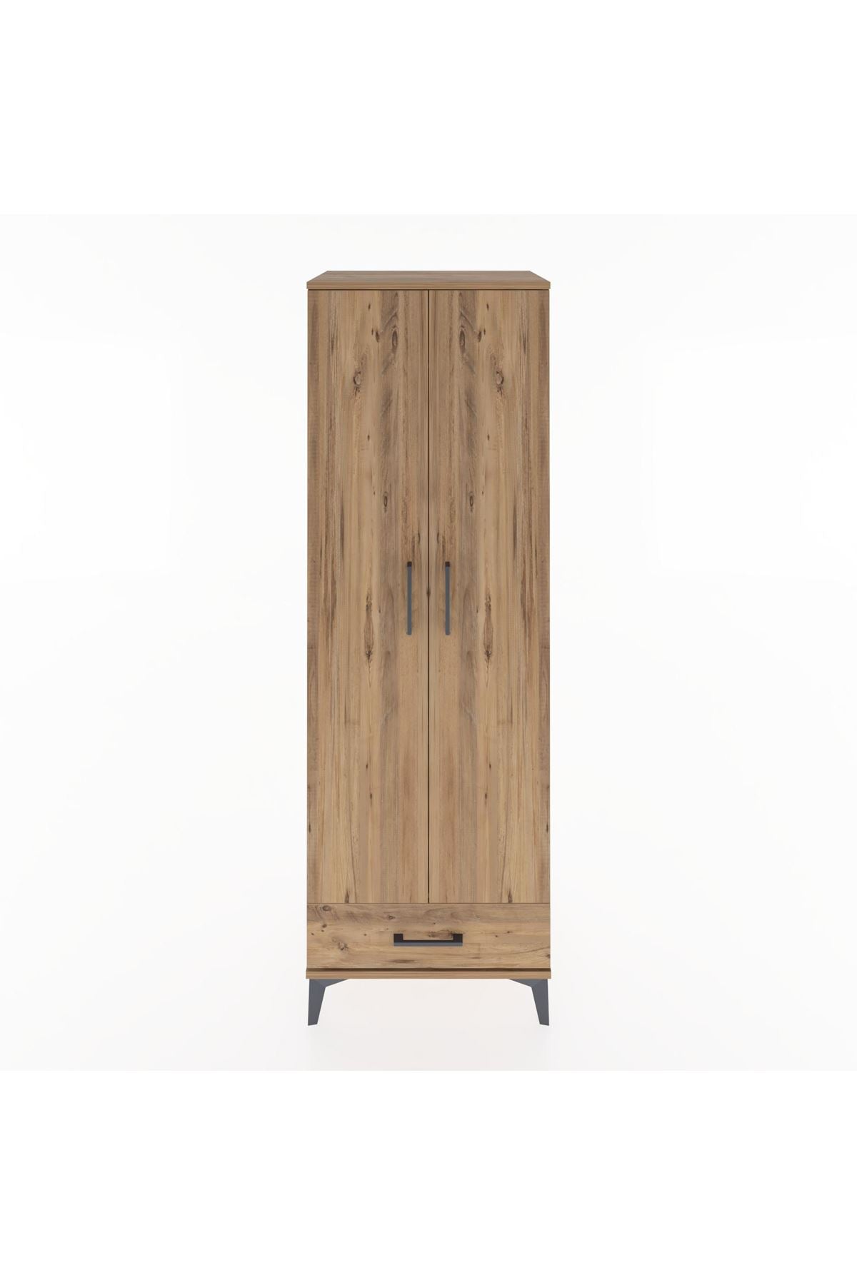Hyperion Dolap 2 Raflı Tek Çekmeceli Tek Askılı 60x44x182 - S56M030V9B
