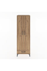 Hyperion Dolap 2 Raflı Tek Çekmeceli Tek Askılı 60x44x182