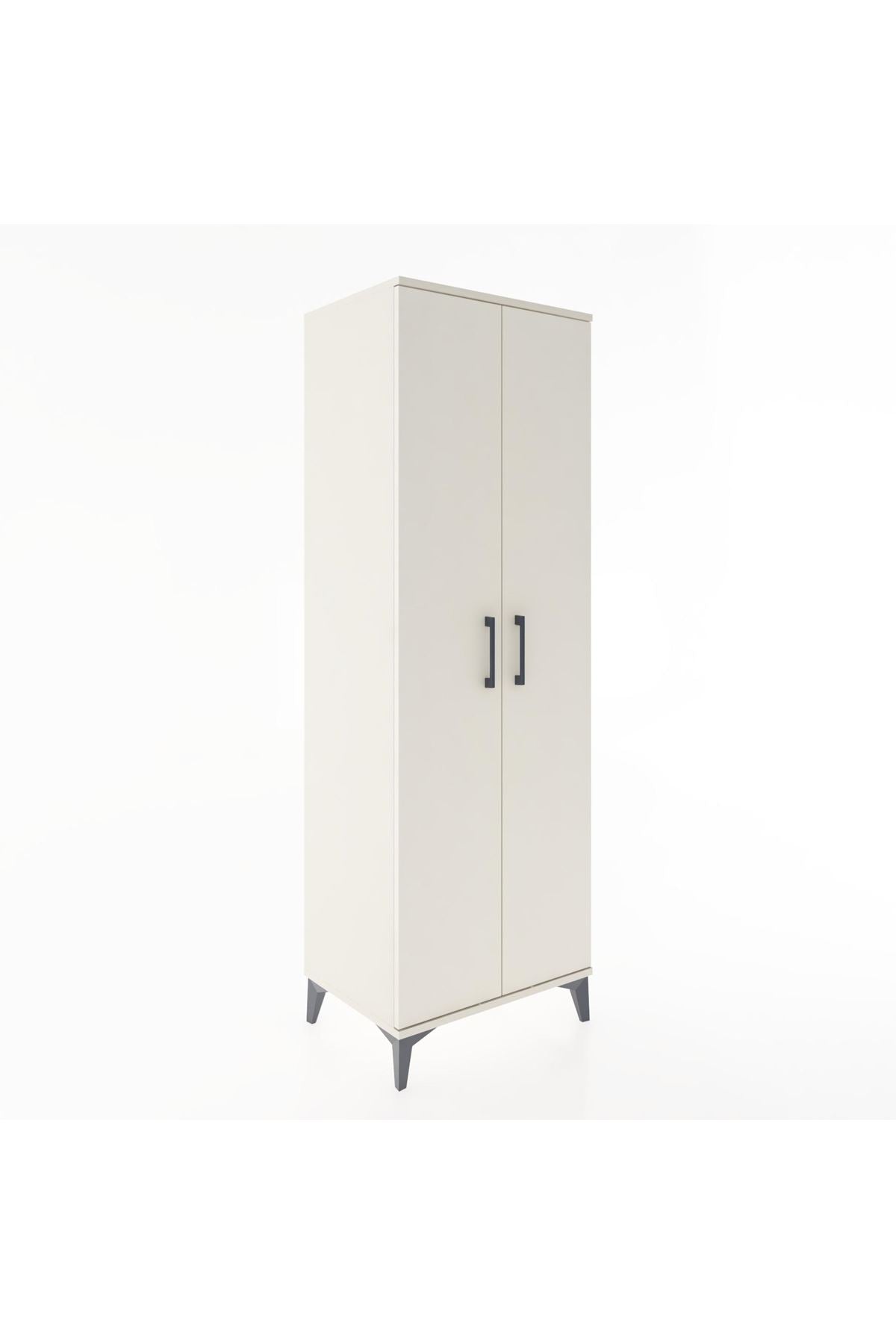 Hyperion Dolap 2 Raflı 2 Kapaklı Tek Askılı 60x44x182 - S56M031V1B