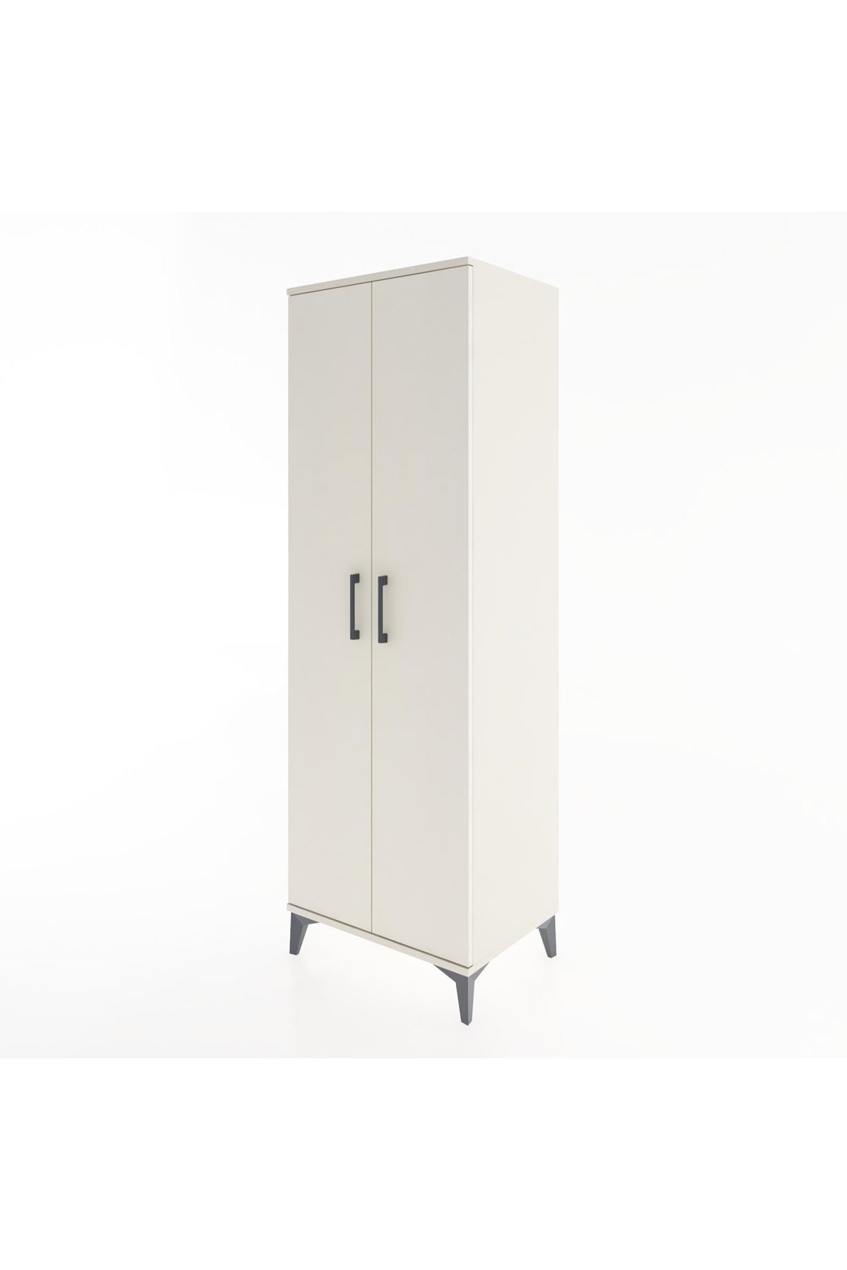 Hyperion Dolap 2 Raflı 2 Kapaklı Tek Askılı 60x44x182 - S56M031V1B