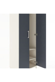 Hyperion Dolap 2 Raflı 2 Kapaklı Tek Askılı 60x44x182 - S56M031V2B