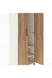 Hyperion Dolap 2 Raflı 2 Kapaklı Tek Askılı 60x44x182 - S56M031V3B