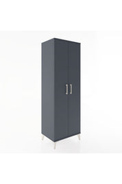 Hyperion Dolap 2 Raflı 2 Kapaklı Tek Askılı 60x44x182 - S56M031V5B