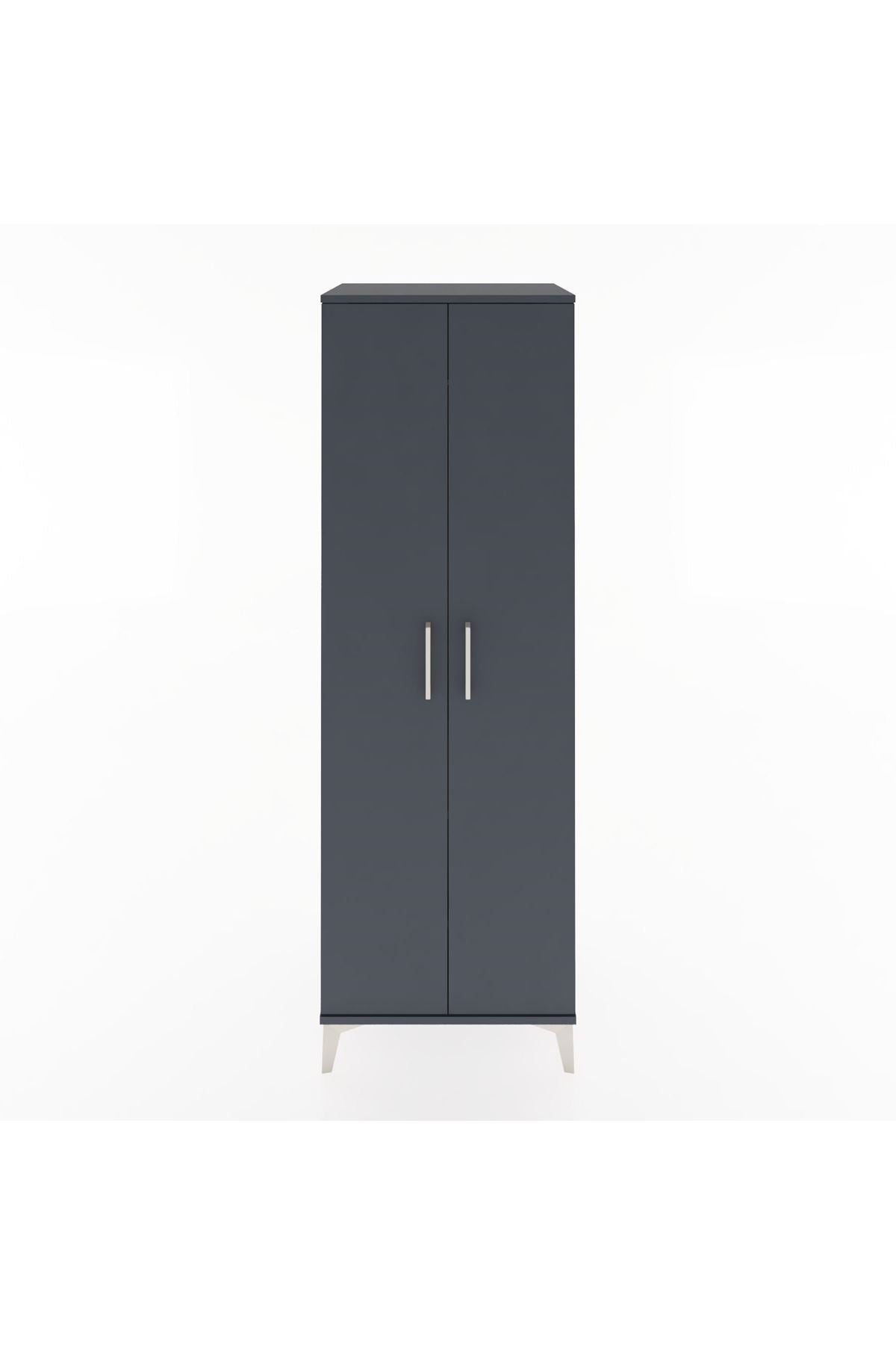 Hyperion Dolap 2 Raflı 2 Kapaklı Tek Askılı 60x44x182 - S56M031V5B