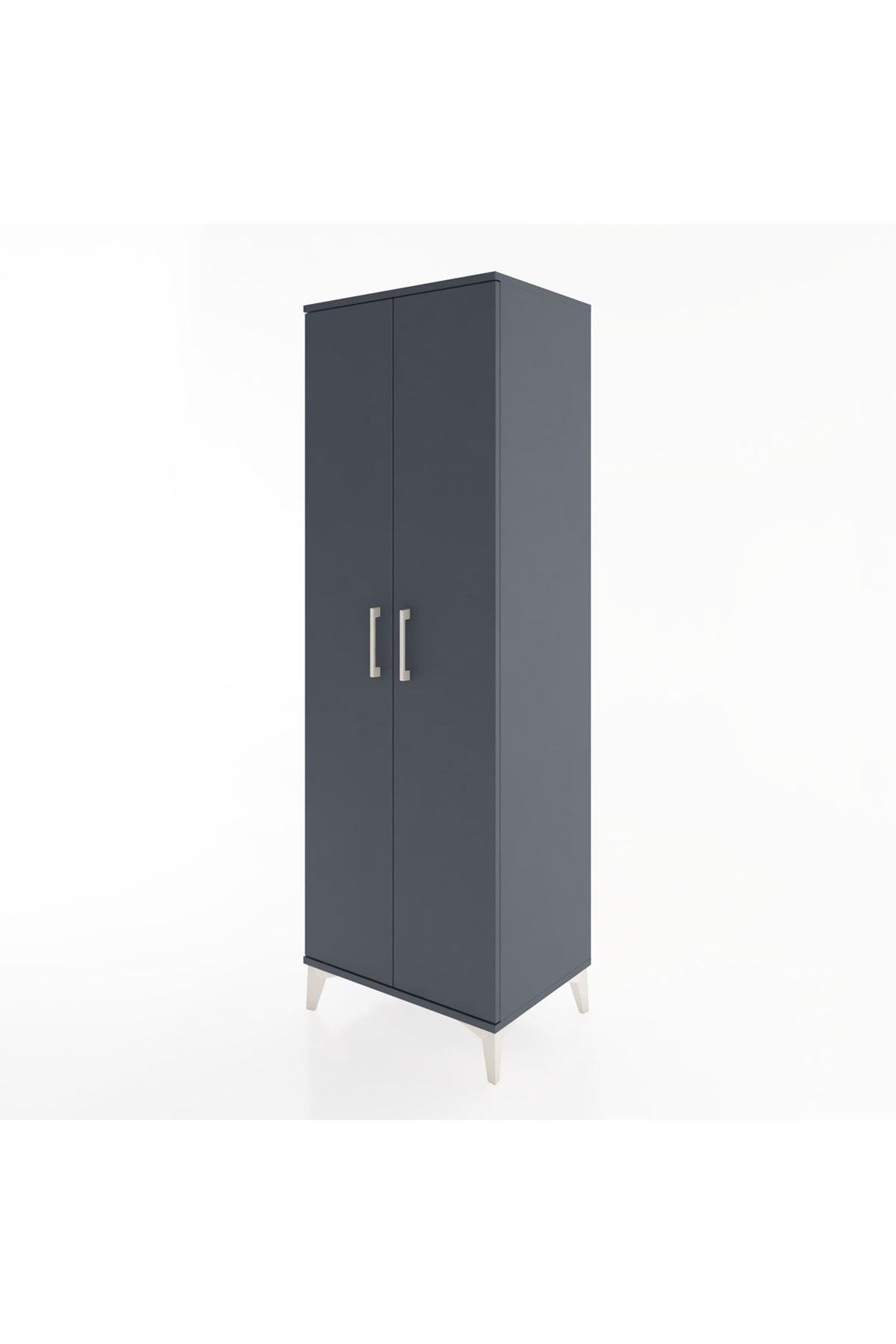 Hyperion Dolap 2 Raflı 2 Kapaklı Tek Askılı 60x44x182 - S56M031V5B