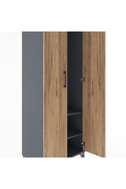 Hyperion Dolap 2 Raflı 2 Kapaklı Tek Askılı 60x44x182 - S56M031V6B