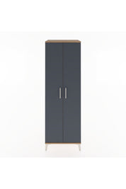 Hyperion Dolap 2 Raflı 2 Kapaklı Tek Askılı 60x44x182 - S56M031V8B