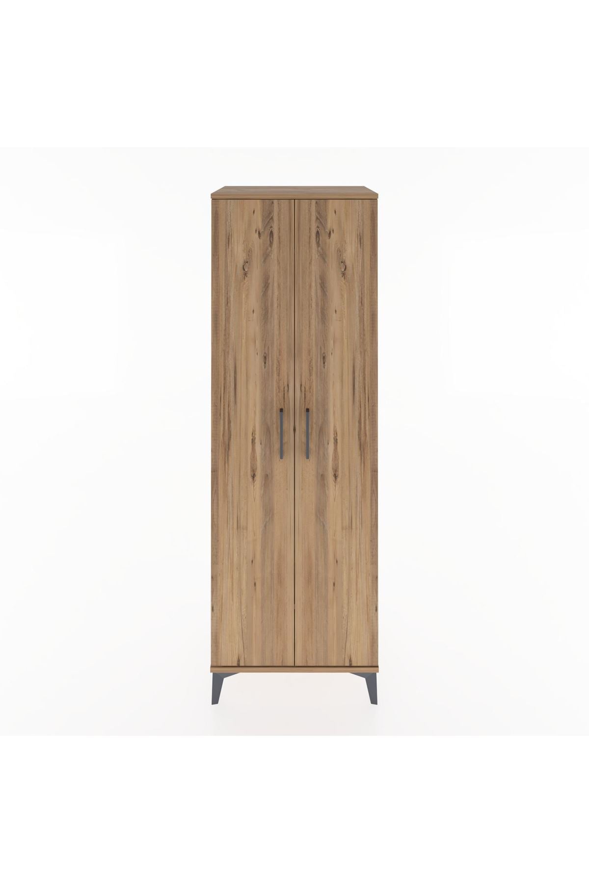 Hyperion Dolap 2 Raflı 2 Kapaklı Tek Askılı 60x44x182 - S56M031V9B