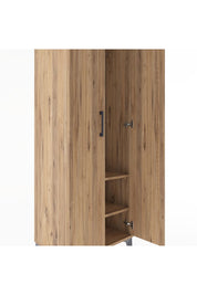 Hyperion Dolap 2 Raflı 2 Kapaklı Tek Askılı 60x44x182 - S56M031V9B