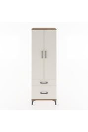Hyperion Dolap 4 Raflı 2 Çekmeceli 2 Kapaklı 60x44x182 - S56M015V7B