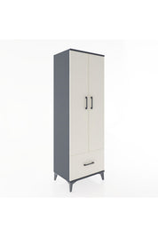 Hyperion Dolap 4 Raflı Tek Çekmeceli 2 Kapaklı 60x44x182 - S56M016V4B