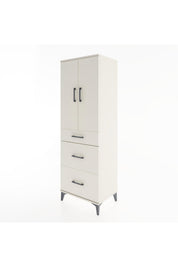 Hyperion Dolap 2 Raflı 3 Çekmeceli 2 Kapaklı 60x44x182 - S56M020V1B