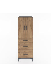 Hyperion Dolap 2 Raflı 3 Çekmeceli 2 Kapaklı 60x44x182 - S56M020V6B