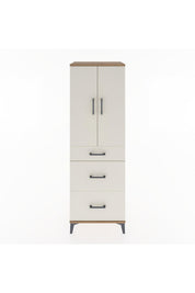 Hyperion Dolap 2 Raflı 3 Çekmeceli 2 Kapaklı 60x44x182 - S56M020V7B