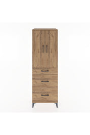 Hyperion Dolap 2 Raflı 3 Çekmeceli 2 Kapaklı 60x44x182 - S56M020V9B