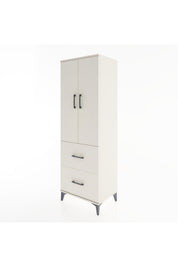 Hyperion Dolap 3 Raflı 2 Çekmeceli 2 Kapaklı 60x44x182 - S56M021V1B