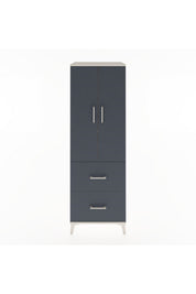 Hyperion Dolap 3 Raflı 2 Çekmeceli 2 Kapaklı 60x44x182 - S56M021V2B