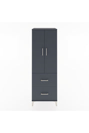 Hyperion Dolap 3 Raflı 2 Çekmeceli 2 Kapaklı 60x44x182 - S56M021V5B