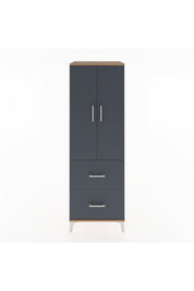 Hyperion Dolap 3 Raflı 2 Çekmeceli 2 Kapaklı 60x44x182 - S56M021V8B