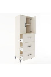 Hyperion Dolap 2 Raflı 3 Çekmeceli 2 Kapaklı 60x44x182 - S56M024V1B