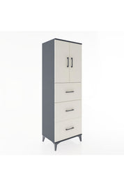Hyperion Dolap 2 Raflı 3 Çekmeceli 2 Kapaklı 60x44x182 - S56M024V4B