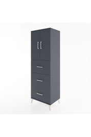 Hyperion Dolap 2 Raflı 3 Çekmeceli 2 Kapaklı 60x44x182 - S56M024V5B