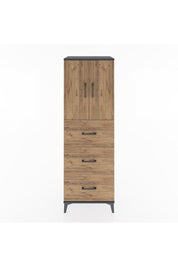 Hyperion Dolap 2 Raflı 3 Çekmeceli 2 Kapaklı 60x44x182 - S56M024V6B