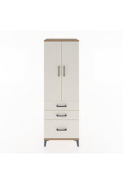Hyperion Dolap 2 Raflı 3 Çekmeceli 2 Kapaklı 60x44x182 - S56M014V7B