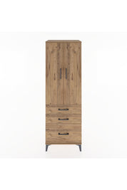 Hyperion Dolap 2 Raflı 3 Çekmeceli 2 Kapaklı 60x44x182 - S56M014V9B