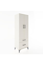 Hyperion Dolap 4 Raflı 2 Çekmeceli 2 Kapaklı 60x44x182 - S56M015V1B