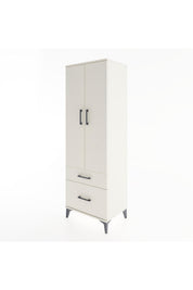 Hyperion Dolap 4 Raflı 2 Çekmeceli 2 Kapaklı 60x44x182 - S56M015V1B