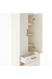 Hyperion Dolap 4 Raflı 2 Çekmeceli 2 Kapaklı 60x44x182 - S56M015V1B