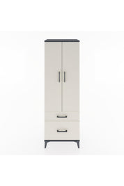 Hyperion Dolap 4 Raflı 2 Çekmeceli 2 Kapaklı 60x44x182 - S56M015V4B