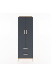 Hyperion Dolap 4 Raflı 2 Çekmeceli 2 Kapaklı 60x44x182 - S56M015V8B