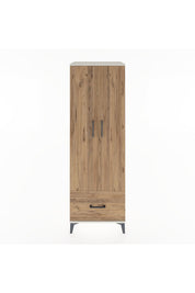 Hyperion Dolap 4 Raflı Tek Çekmeceli 2 Kapaklı 60x44x182 - S56M016V3B