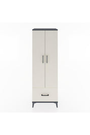 Hyperion Dolap 4 Raflı Tek Çekmeceli 2 Kapaklı 60x44x182 - S56M016V4B