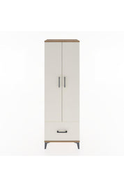 Hyperion Dolap 4 Raflı Tek Çekmeceli 2 Kapaklı 60x44x182 - S56M016V7B