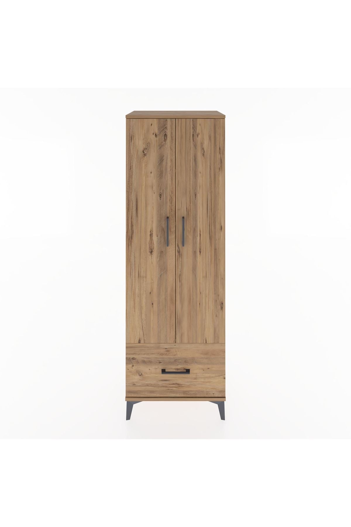 Hyperion Dolap 4 Raflı Tek Çekmeceli 2 Kapaklı 60x44x182 - S56M016V9B