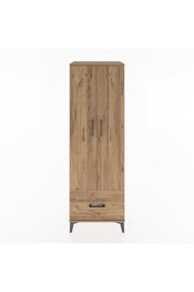 Hyperion Dolap 4 Raflı Tek Çekmeceli 2 Kapaklı 60x44x182 - S56M016V9B