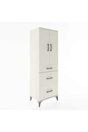 Hyperion Dolap 2 Raflı 3 Çekmeceli 2 Kapaklı 60x44x182 - S56M020V1B