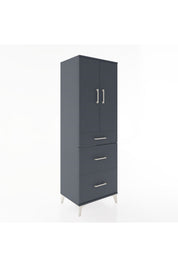 Hyperion Dolap 2 Raflı 3 Çekmeceli 2 Kapaklı 60x44x182 - S56M020V5B