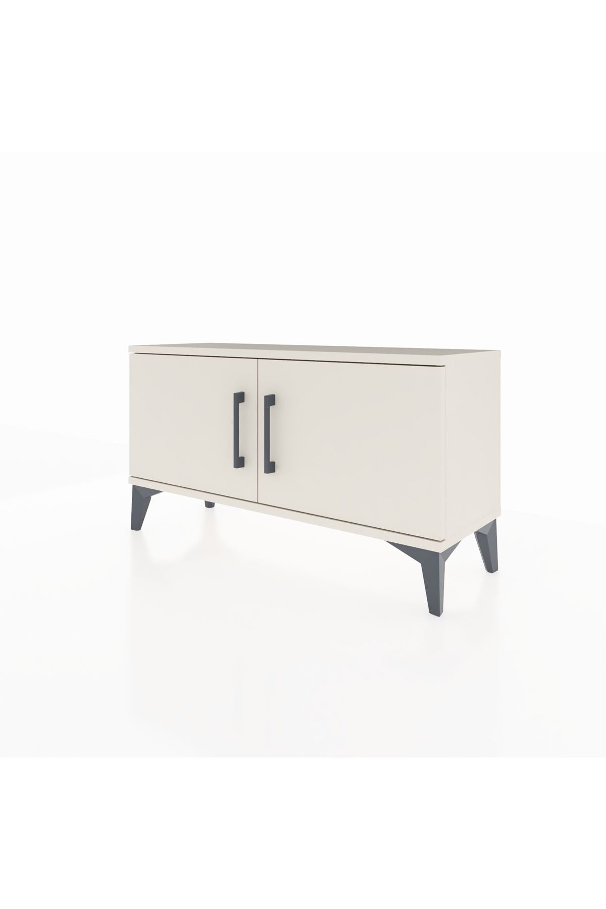 Arges Şifonyer Tek Raflı 2 Kapaklı 88x30x48 - S01M004V1A