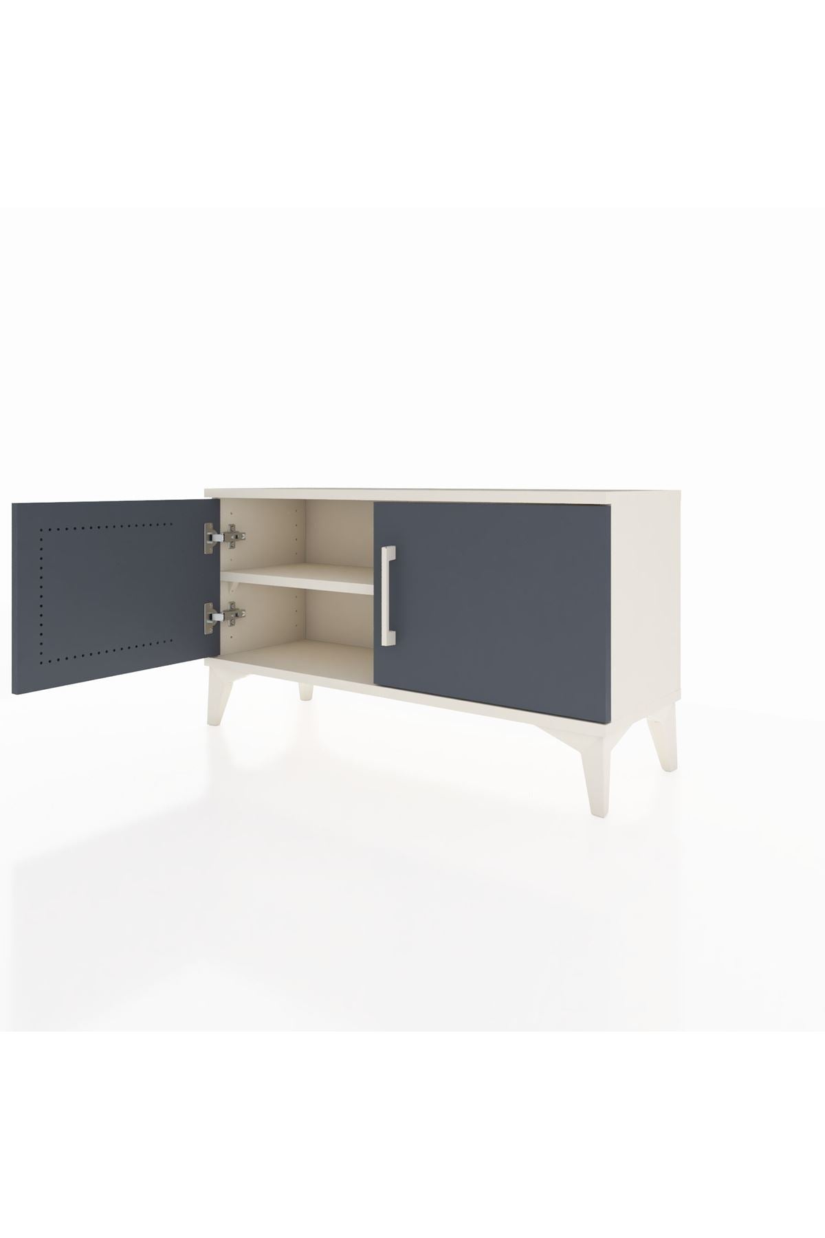 Arges Şifonyer Tek Raflı 2 Kapaklı 88x30x48 - S01M004V2A