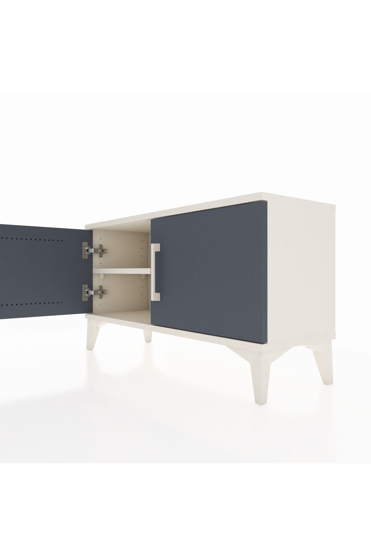 Arges Şifonyer Tek Raflı 2 Kapaklı 88x30x48 - S01M004V2A