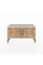 Arges Şifonyer Tek Raflı 2 Kapaklı 88x30x48 - S01M004V3A