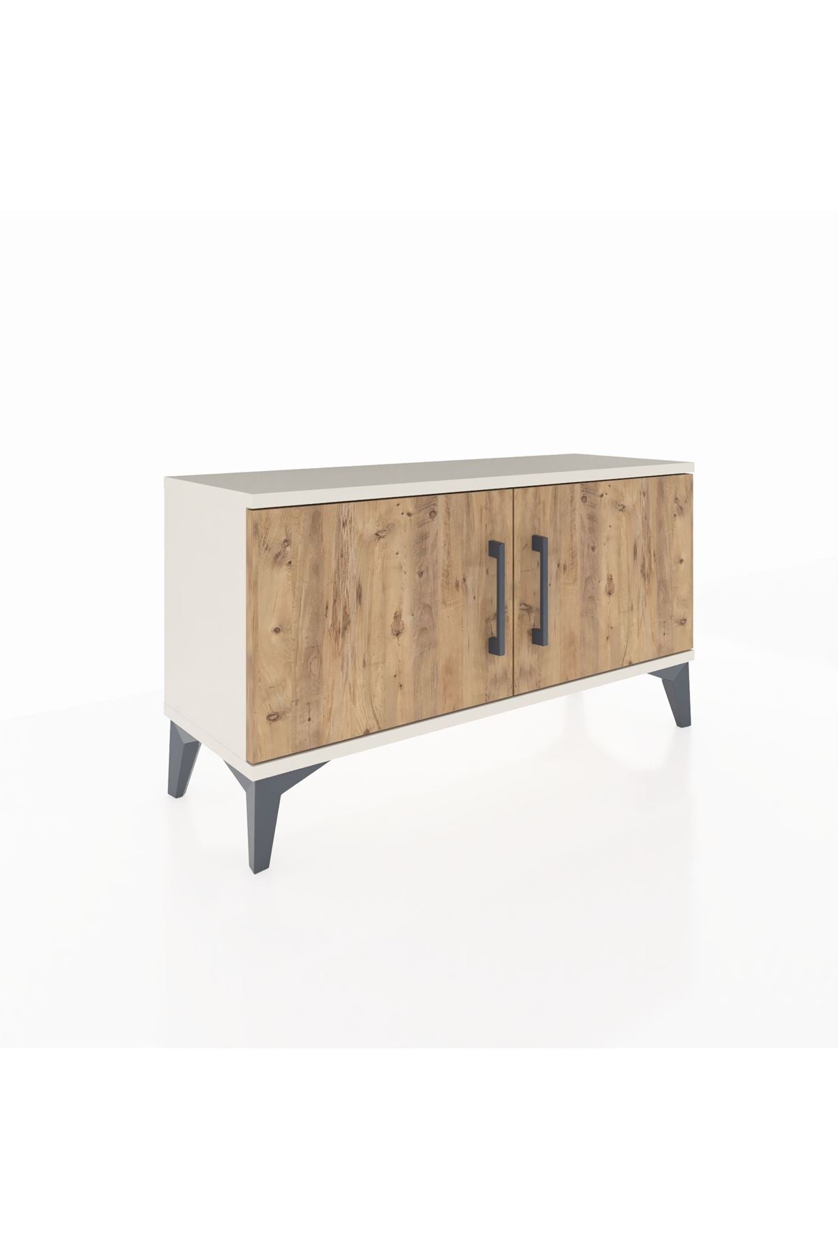Arges Şifonyer Tek Raflı 2 Kapaklı 88x30x48 - S01M004V3A