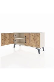 Arges Şifonyer Tek Raflı 2 Kapaklı 88x30x48 - S01M004V3A
