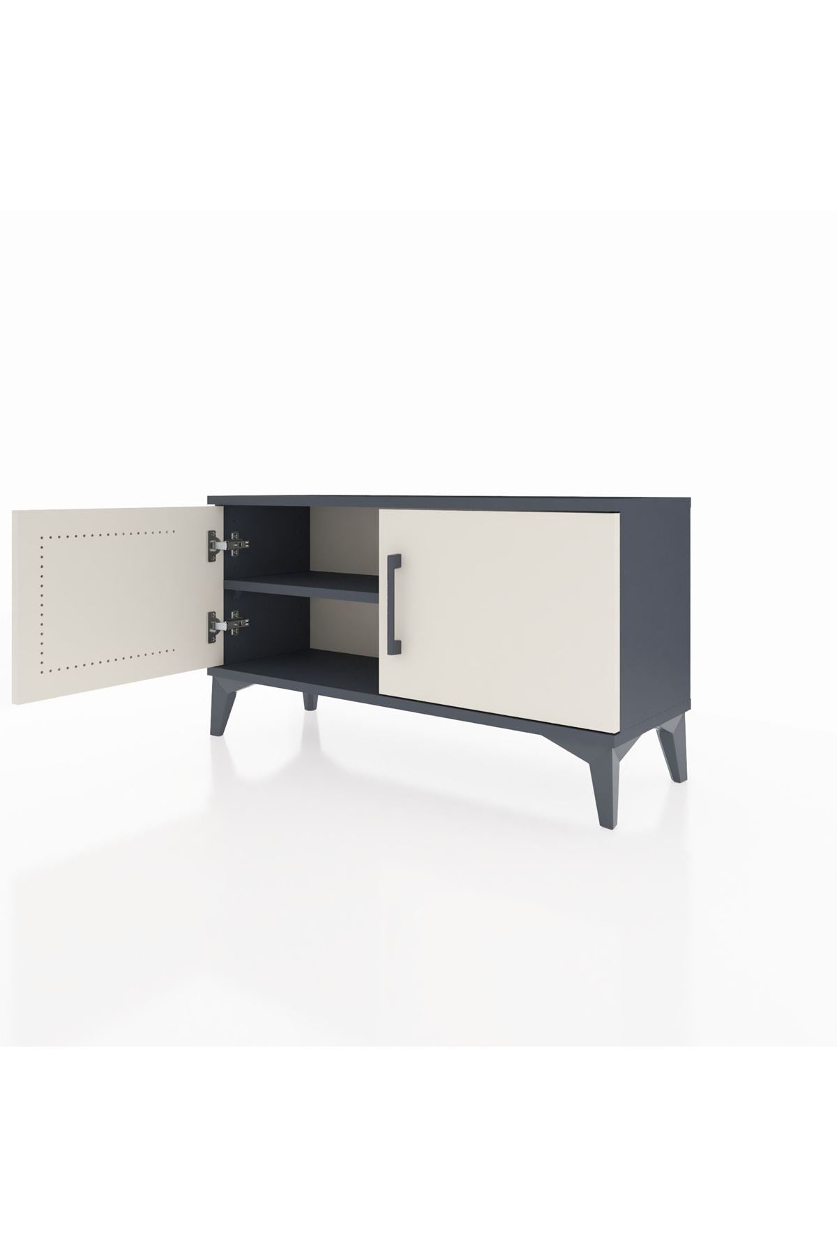 Arges Şifonyer Tek Raflı 2 Kapaklı 88x30x48 - S01M004V4A