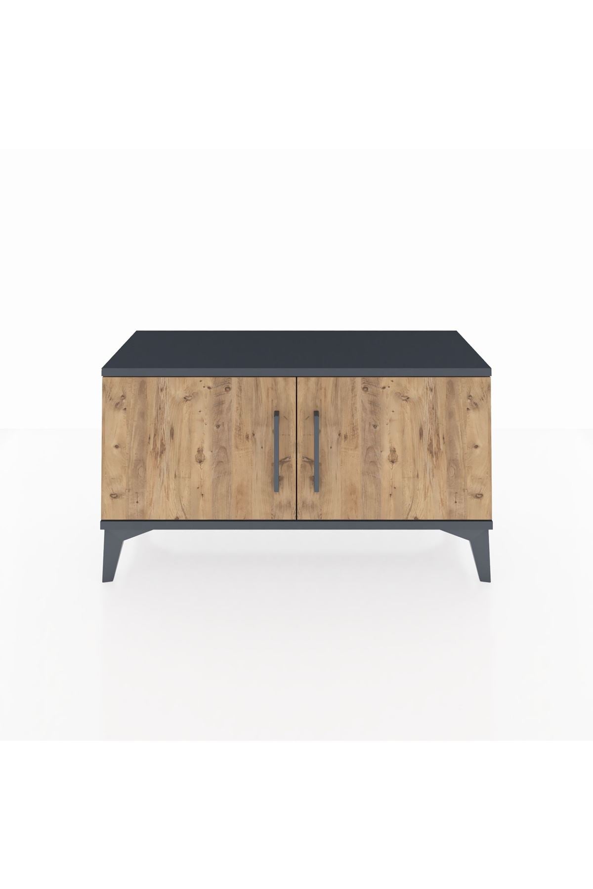 Arges Şifonyer Tek Raflı 2 Kapaklı 88x30x48 - S01M004V6A