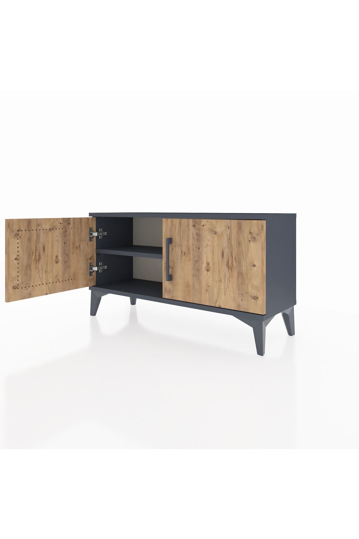 Arges Şifonyer Tek Raflı 2 Kapaklı 88x30x48 - S01M004V6A